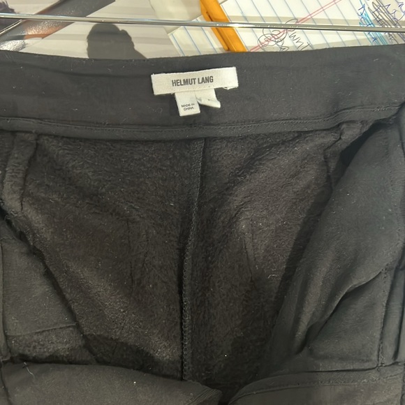 Helmut Lang. Crossover Black Knit Joggers. P - Picture 7 of 8